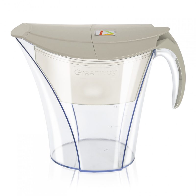 Кувшин-фильтр для воды Welllab Aqua PITCHER, серый