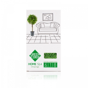 Green Fiber HOME S14, Спонж Твист, зеленый
