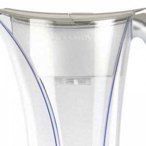 Кувшин-фильтр для воды Welllab Aqua PITCHER, серый